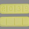 Yellow Xanax bars