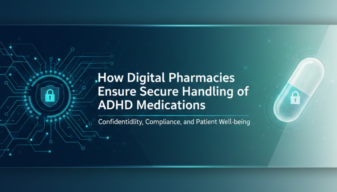 How Digital Pharmacies Ensure Secure Handling of ADHD Medications
