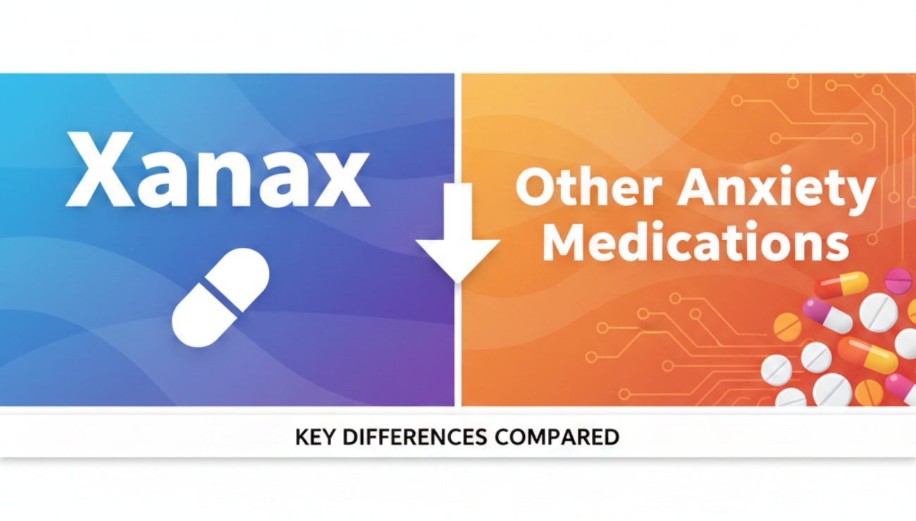 Xanax vs Other Anxiety Medications: Key Differences Compared